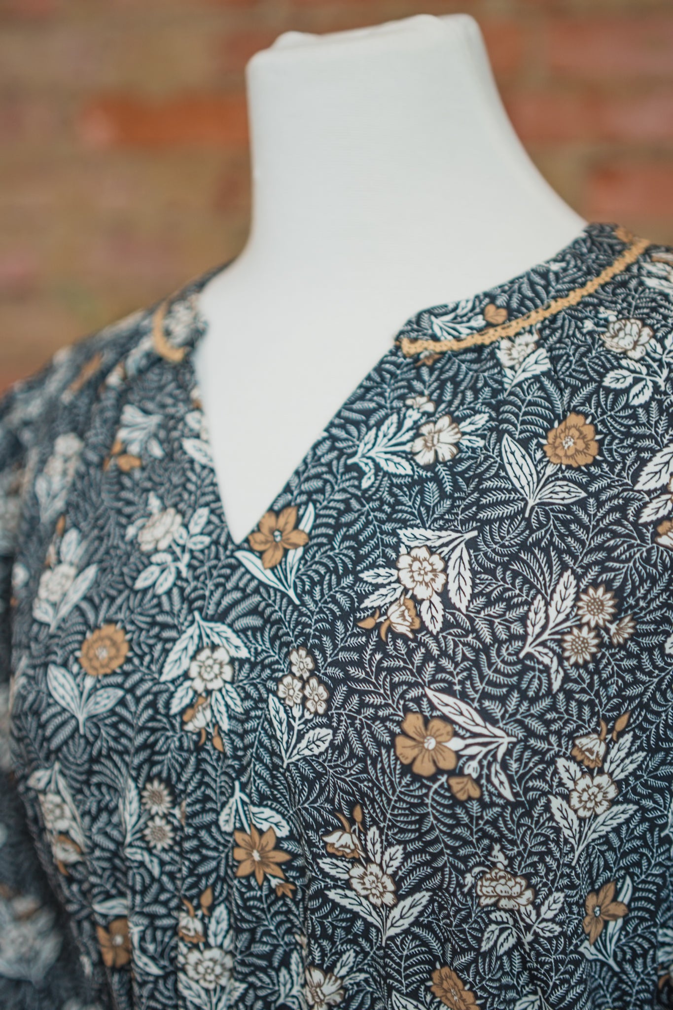 All the Details Black Floral Dress