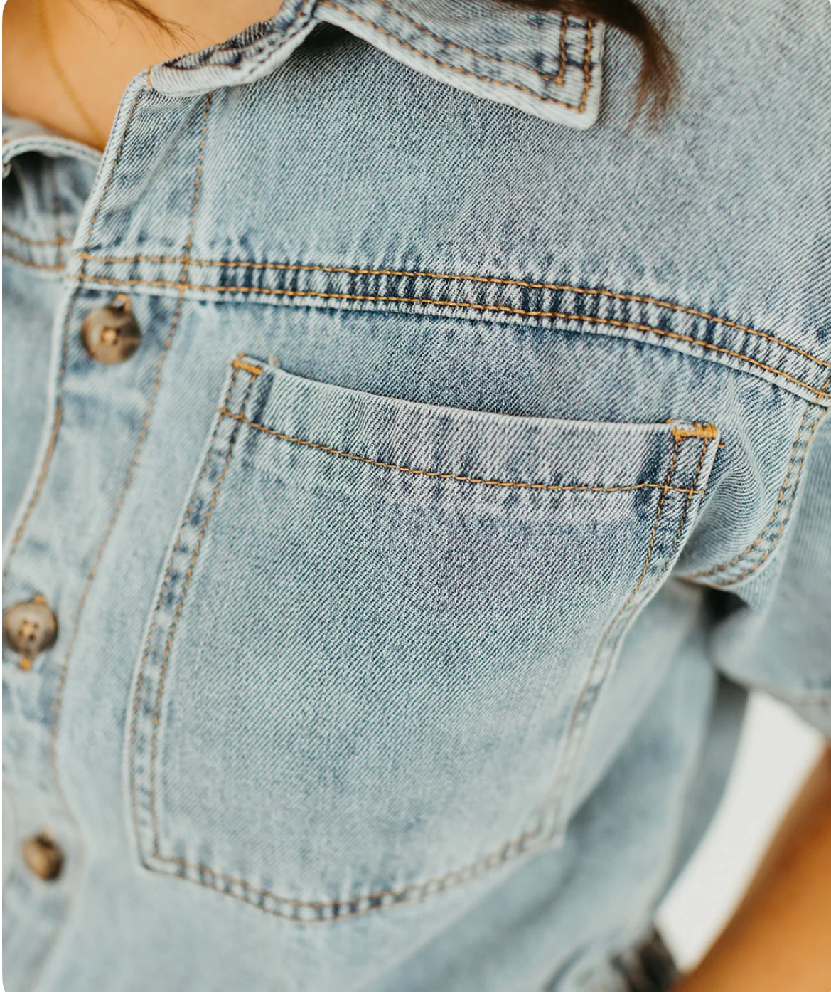The Denim Dream Romper