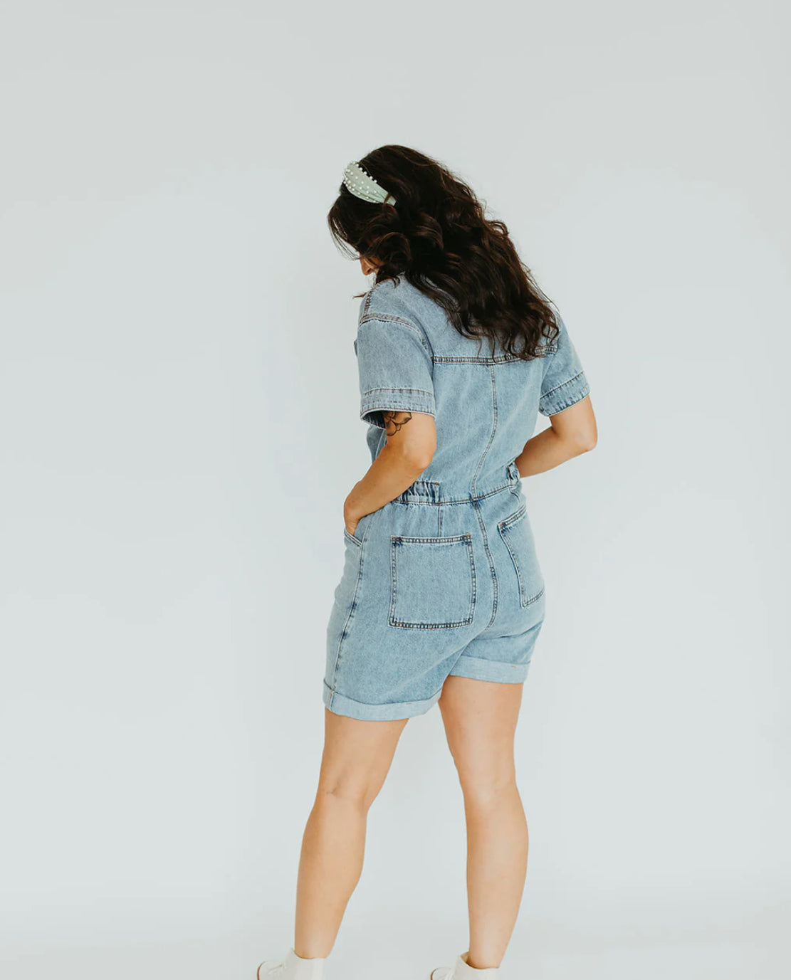 The Denim Dream Romper