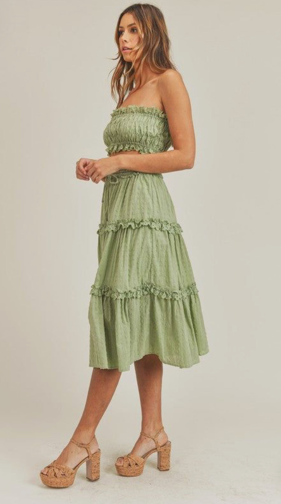 Spring Sprung Midi Skirt