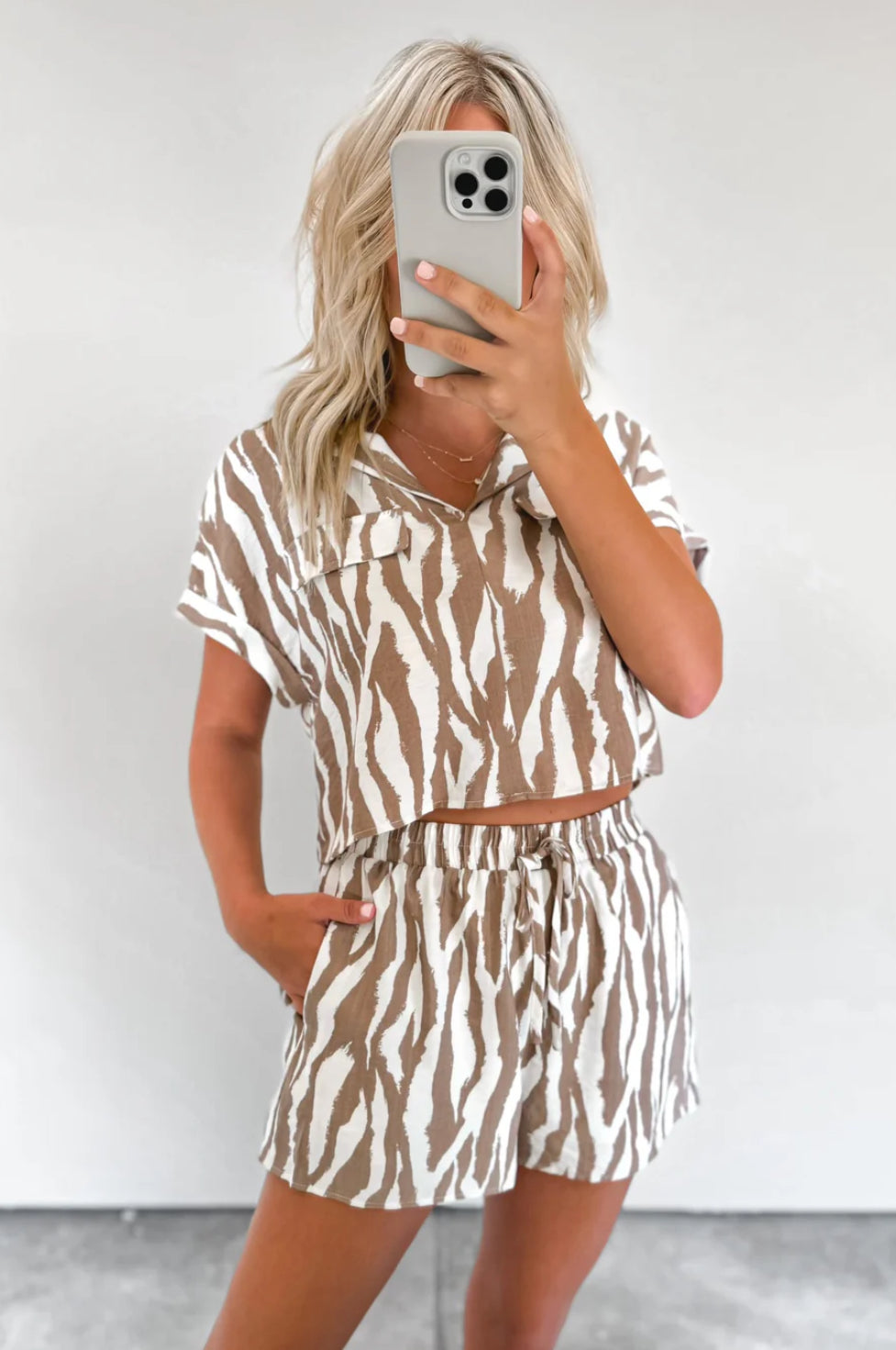 The Neutral Striped Set