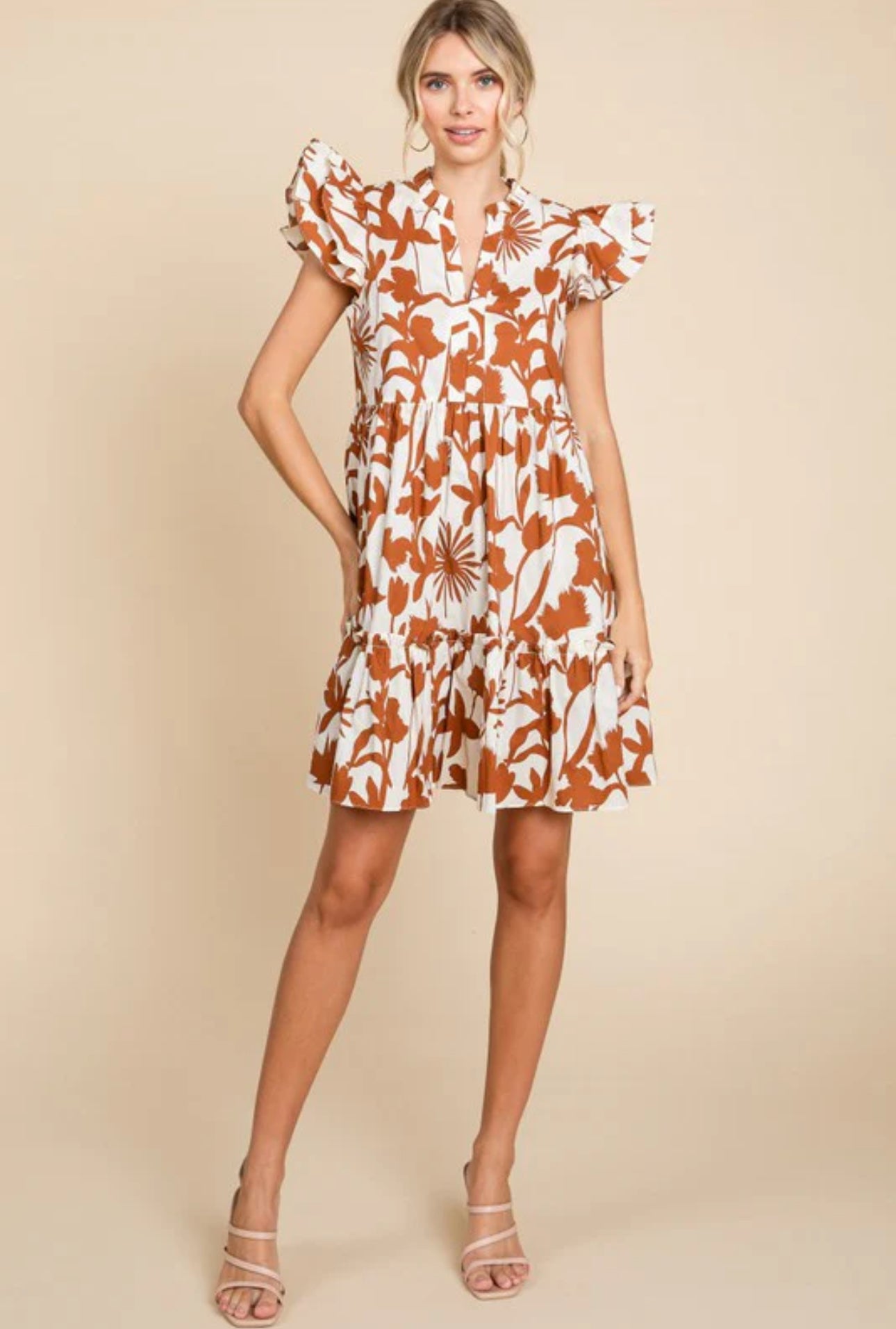 Floral Baby Doll Dress
