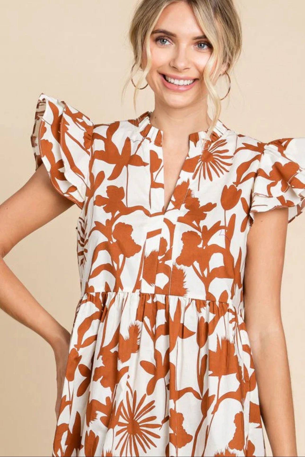Floral Baby Doll Dress