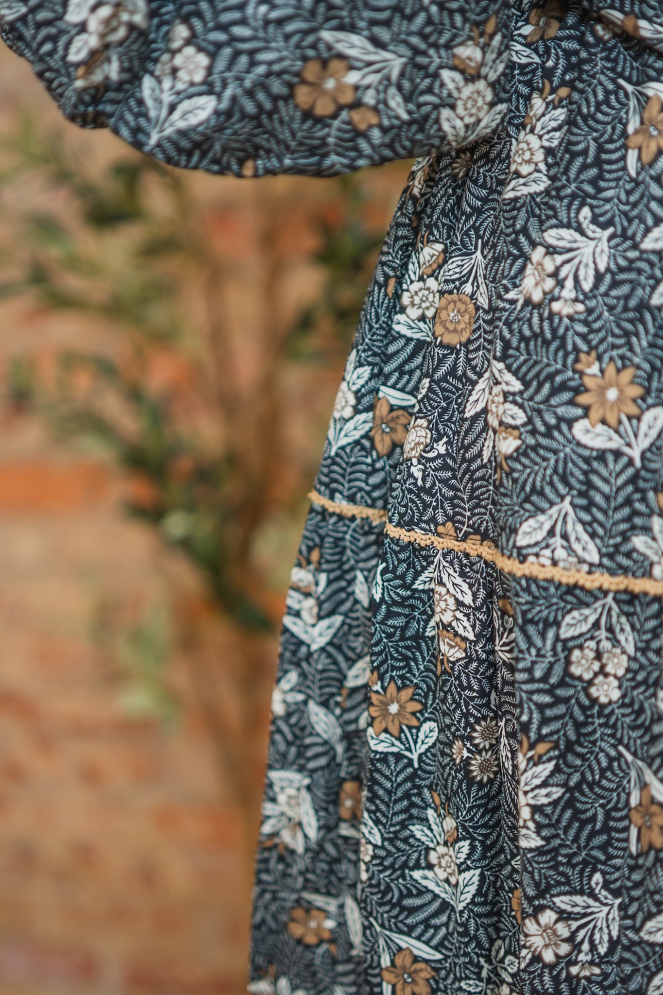 All the Details Black Floral Dress