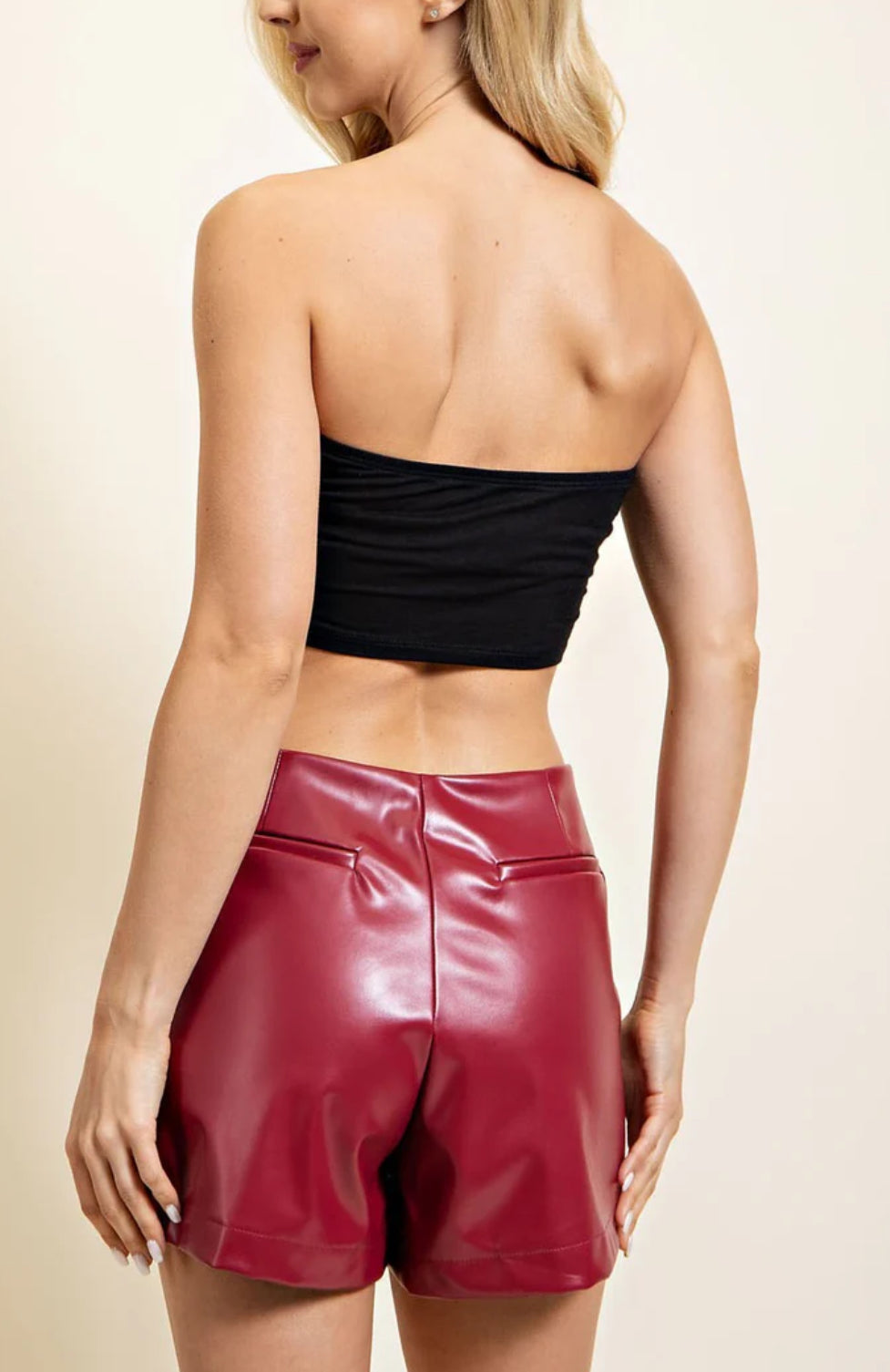 The Burgundy Skort