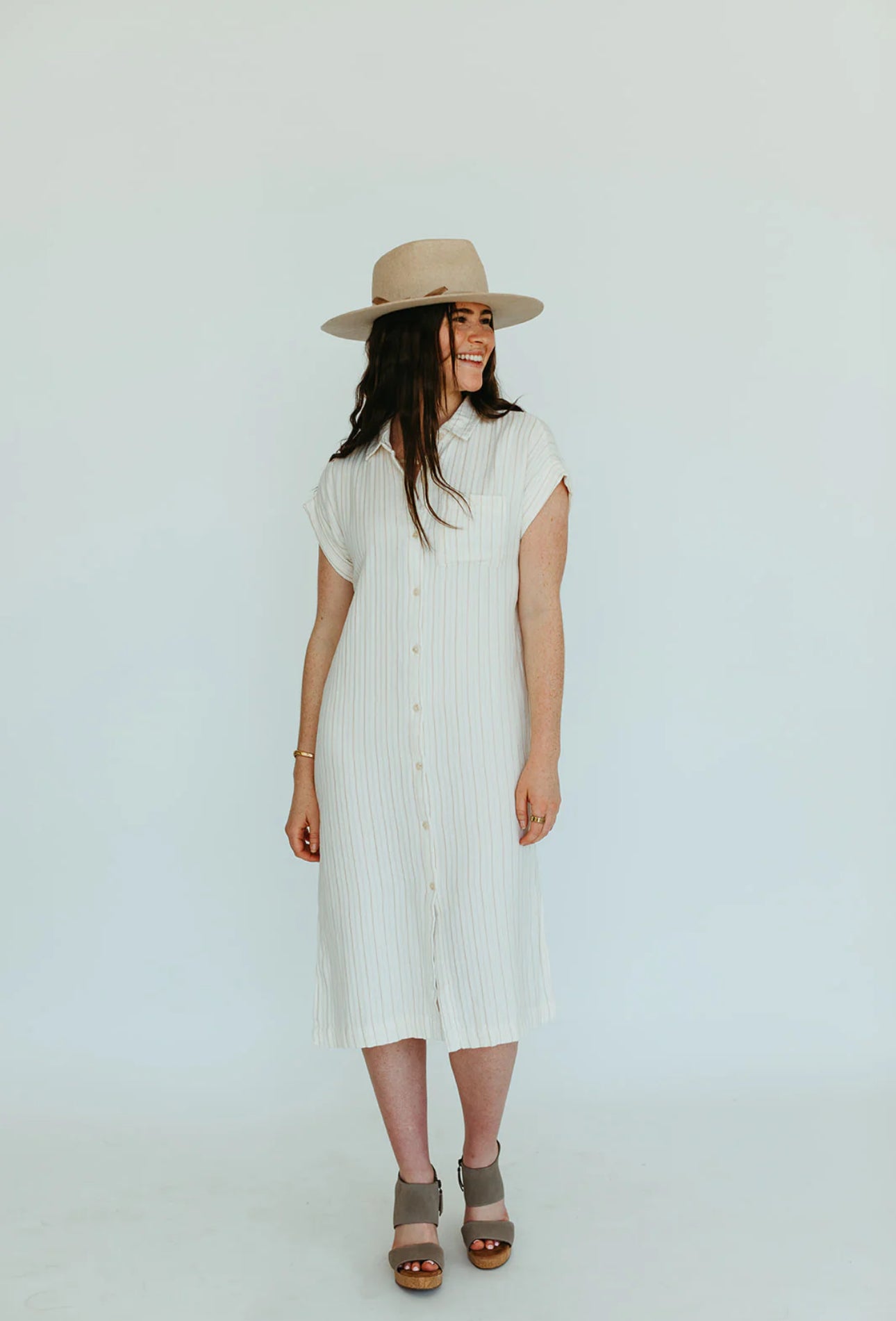 The Button Up Dress