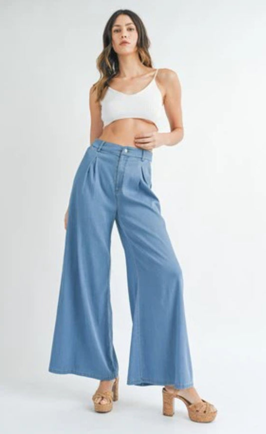 Wide Leg Denim Jean