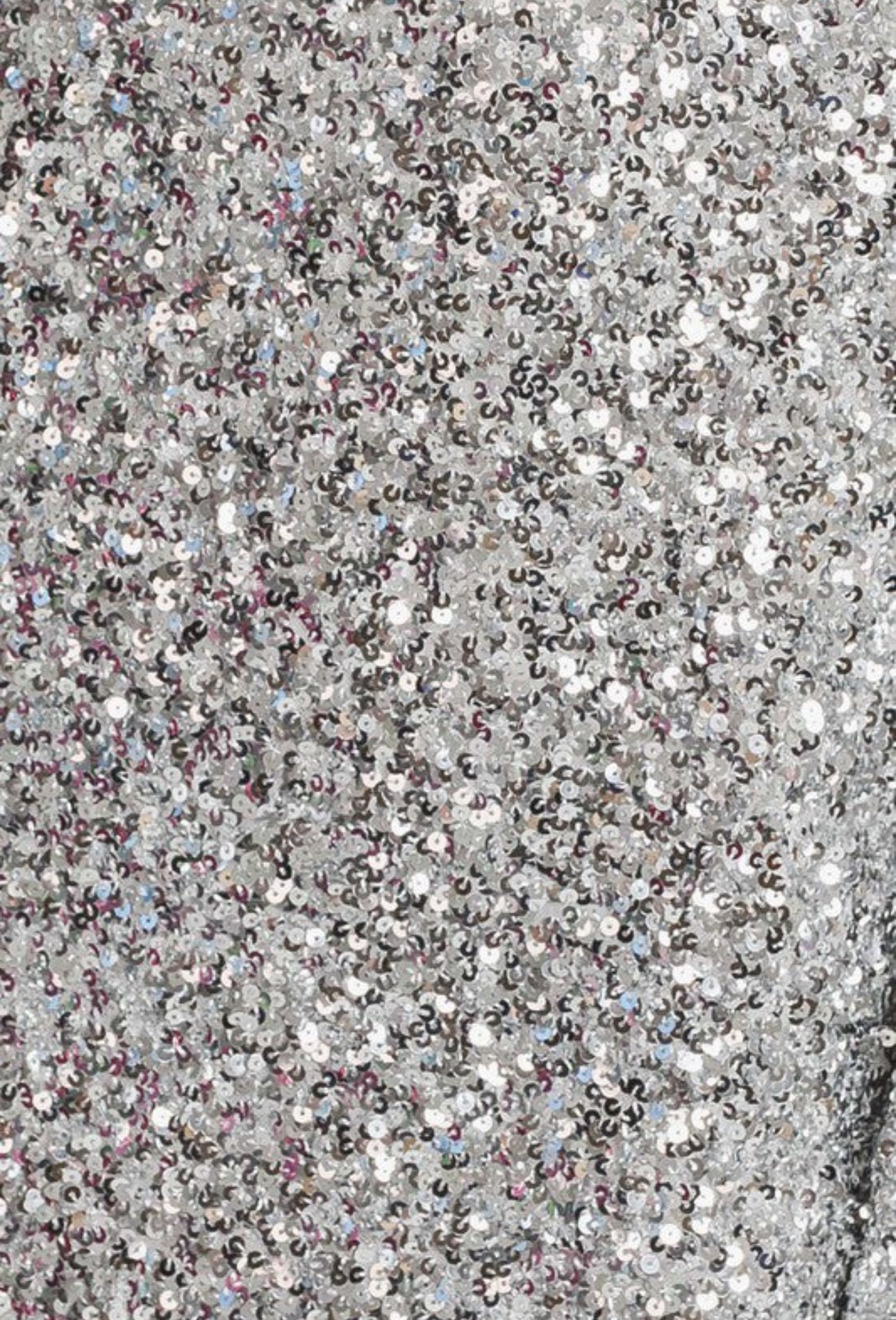 Sequin Silver Dress